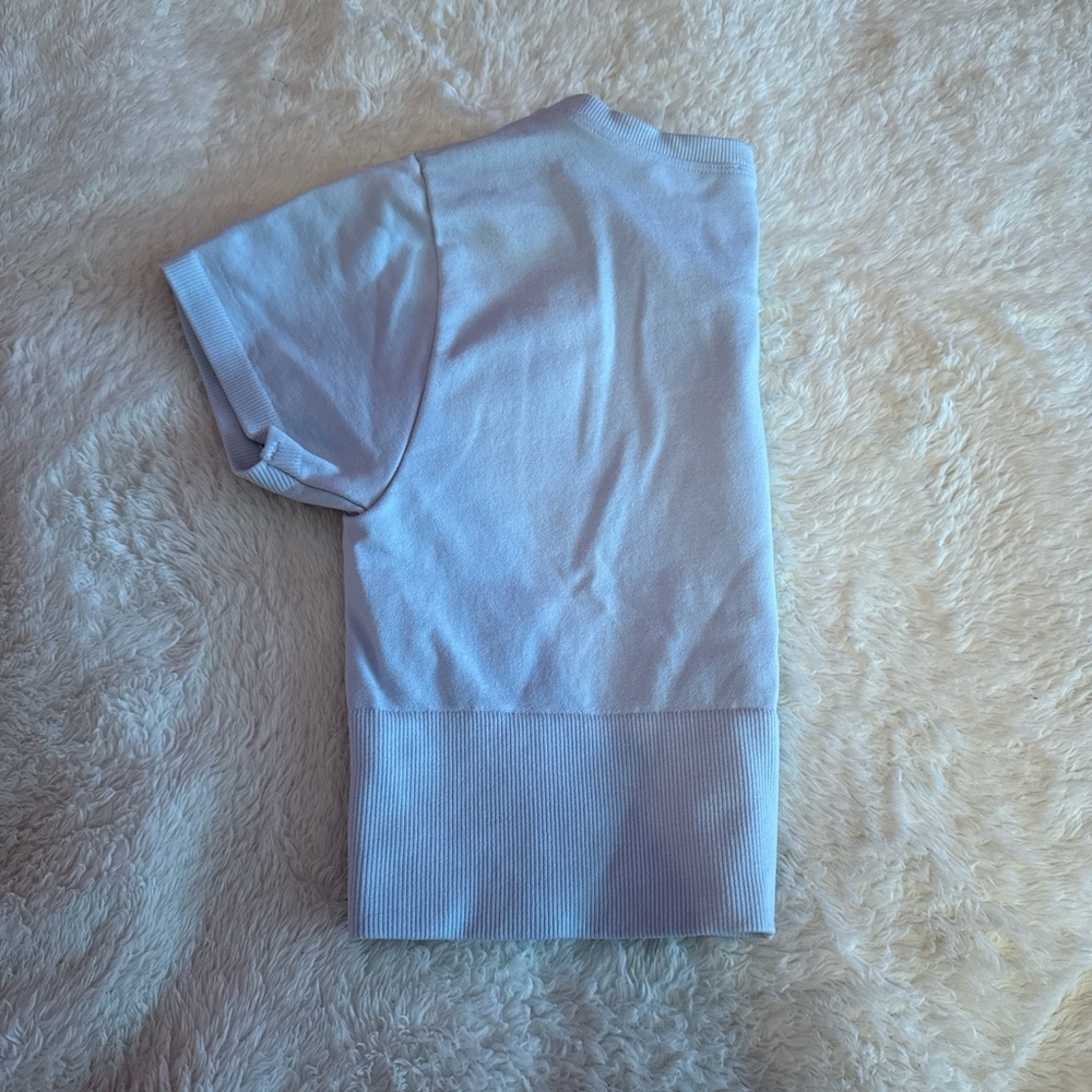 Light Blue Aerie Crop Top